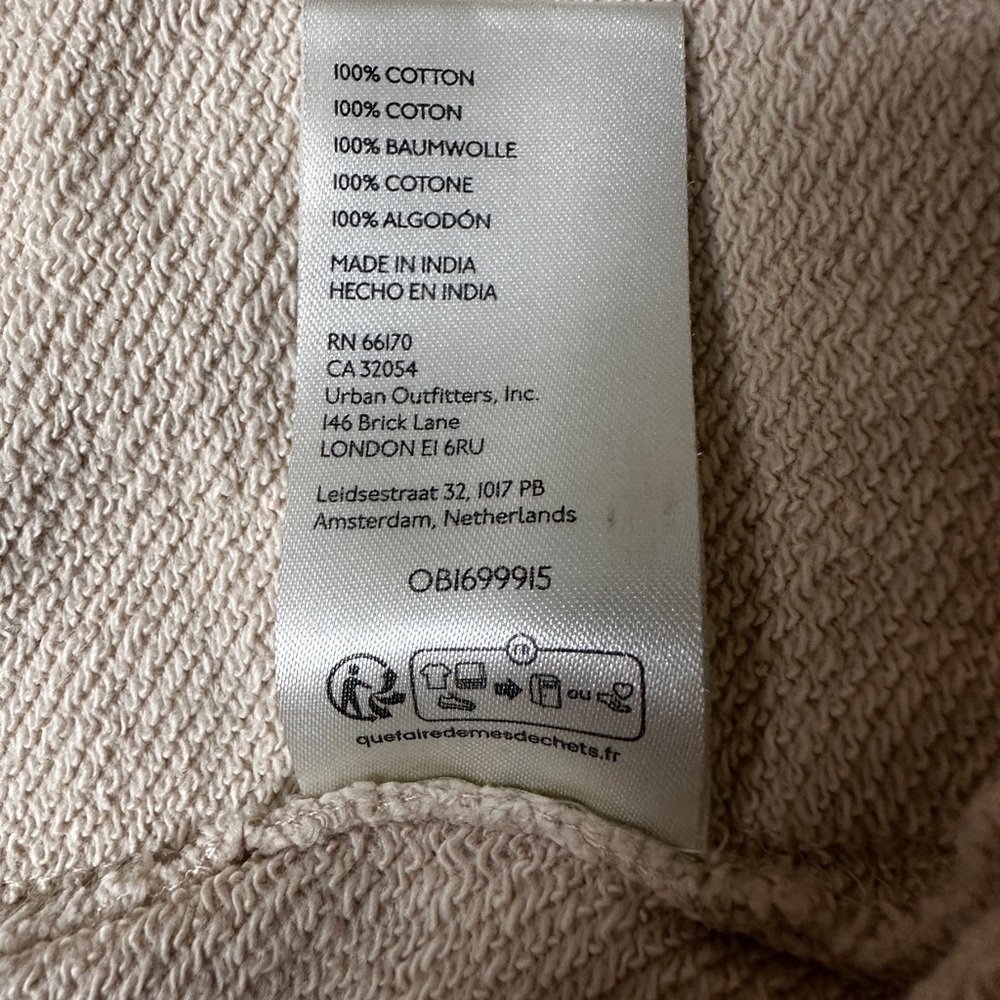 Free People We The Free Clean Prep Polo Pullover Size Large - Picture 11 of 11